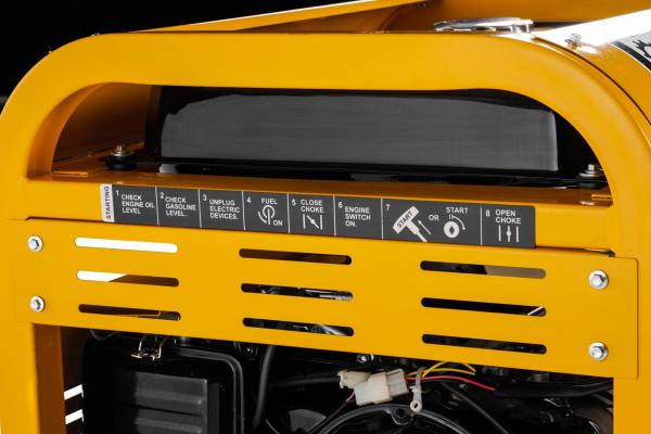 Lumag G8-E generator with e-start & remote control